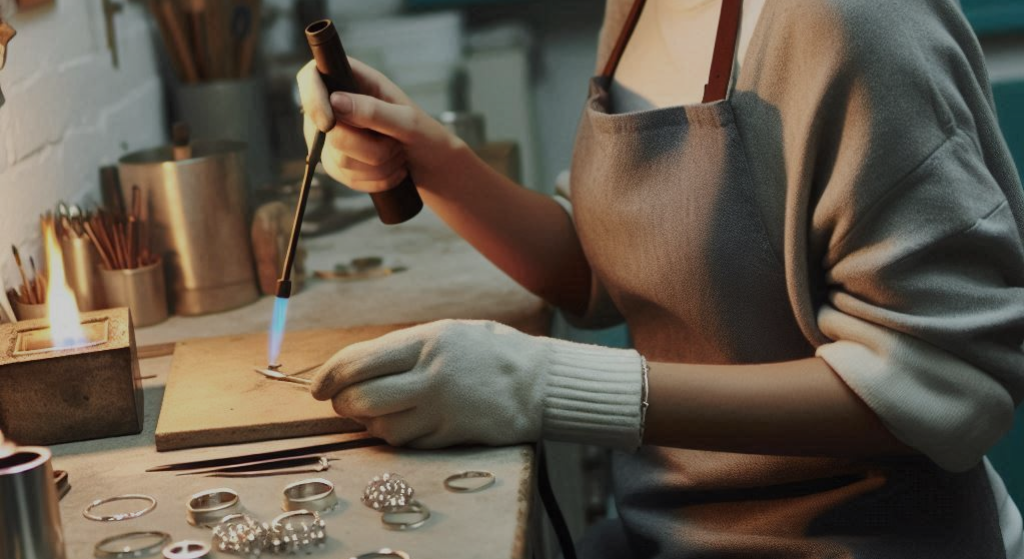 handgemaakte sieraden door zilversmid atelier albertine