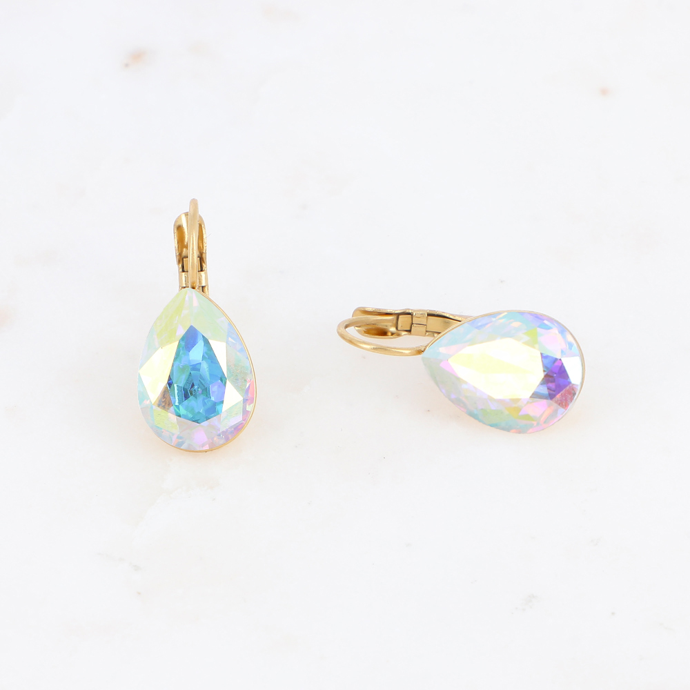 Wat zijn Swarovski kristallen? | Luxe Swarovski sieraden – Atelier Albertine 2 swarovski oorbellen